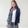 Loose Linen Cardigan: Women's Jacket With Pockets