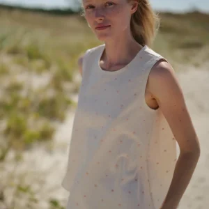 Summer Polka Dot Top Cumbia